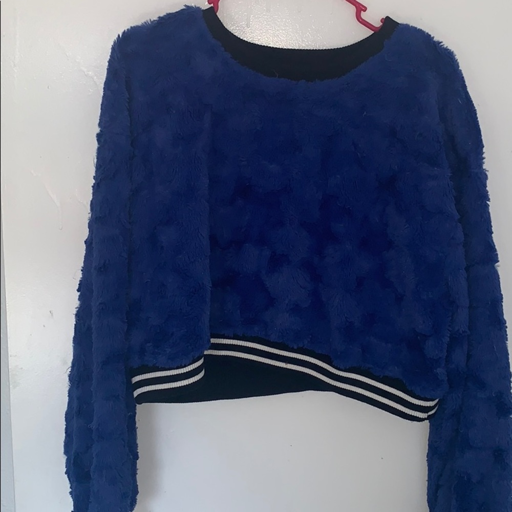 Blue sweater